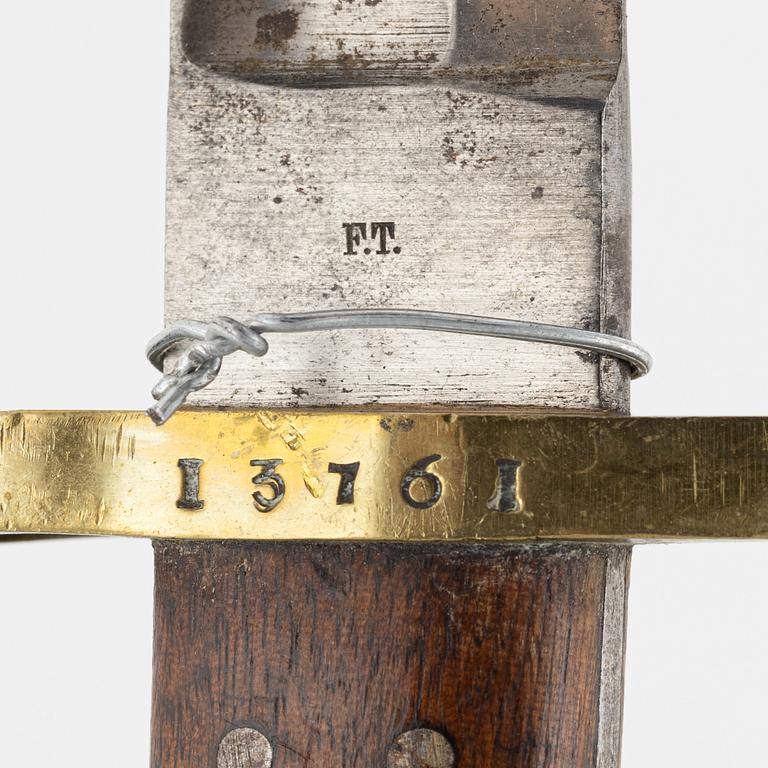 Four Swedsish bayonets, 1867 and 1914 patterns.