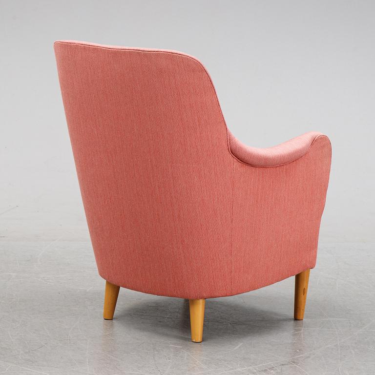 Carl Malmsten, a 'Samsas' armchair, second half of the 20th Century.