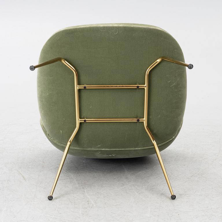 GamFratesi, a 'Beetle Lounge Chair', Gubi, Denmark.