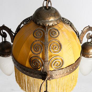 Taklampa, jugend, tidigt 1900-tal.