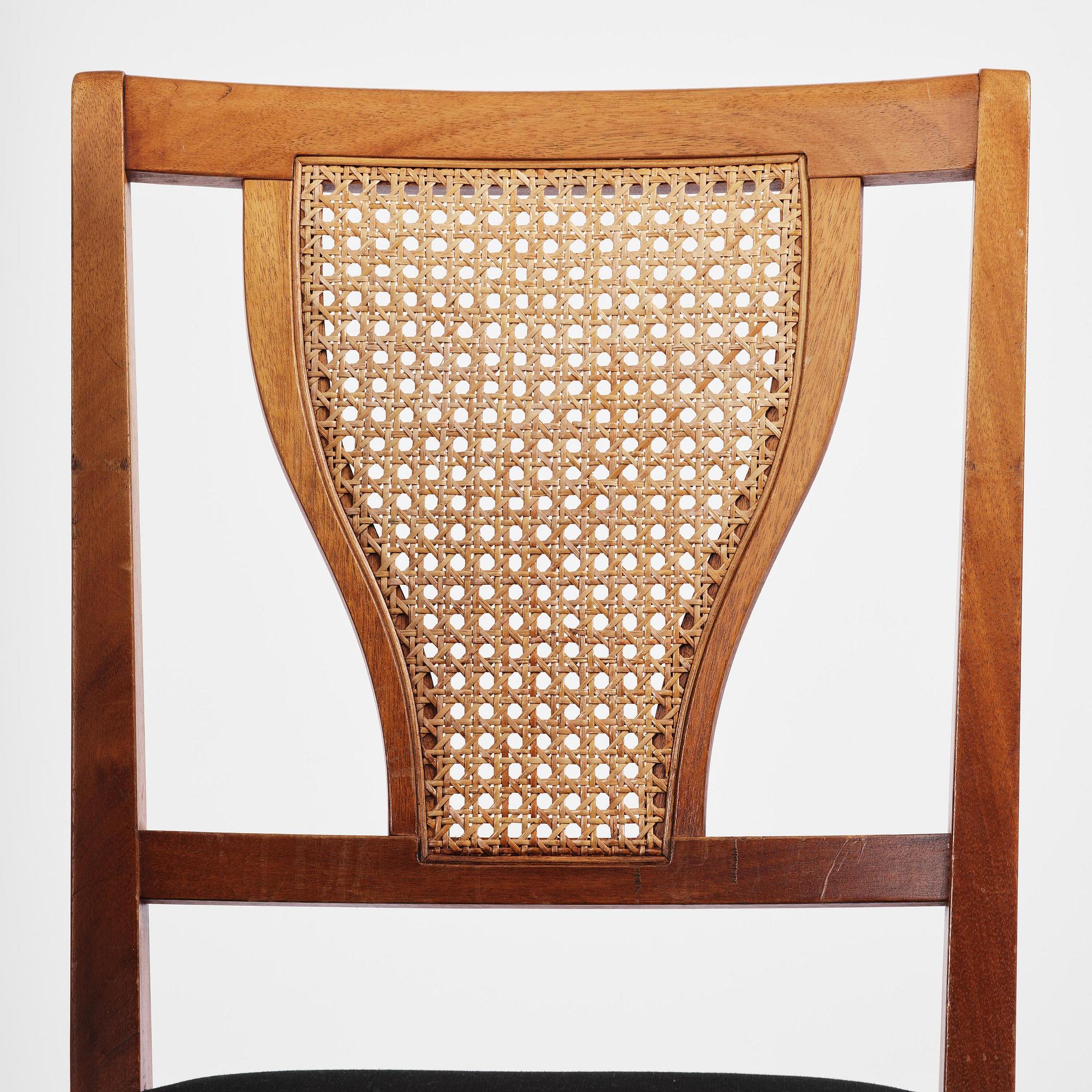 Stolar, 4 stycken, Sverige 1900-talets andra hälft.