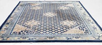 Rug, semi-antique China "Antique finish" 350 x 250 cm.