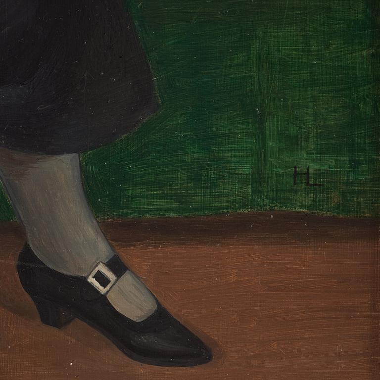 Hilding Linnqvist, "Målarinnan".