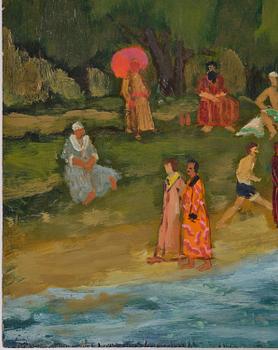 Carl Josef Alexandersson, "Badstranden".