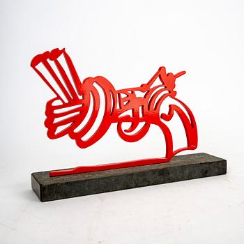 Carl-Fredrik Reuterswärd/ The Non-Violence Project Foundation, skulptur. numrerad 48/50.