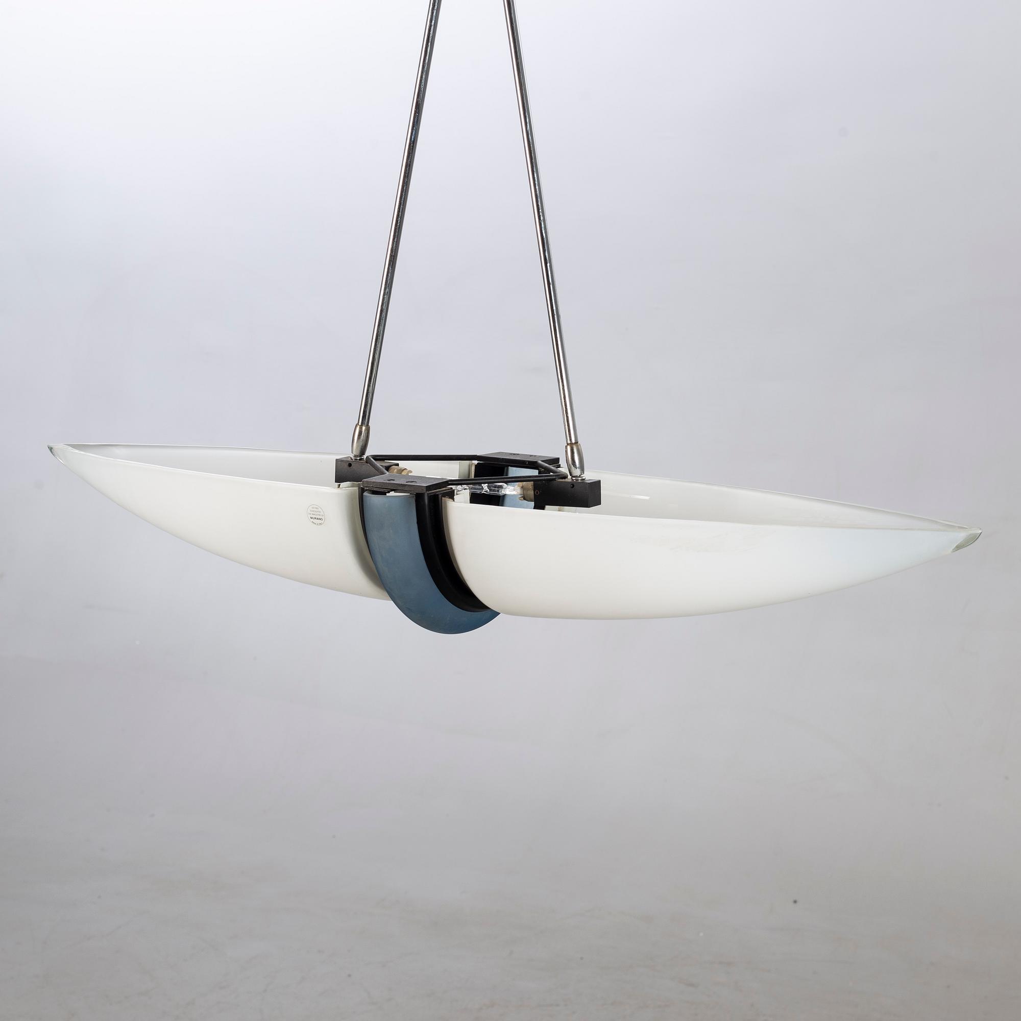 GINO VISTOSI, taklampa, Murano, Italien.