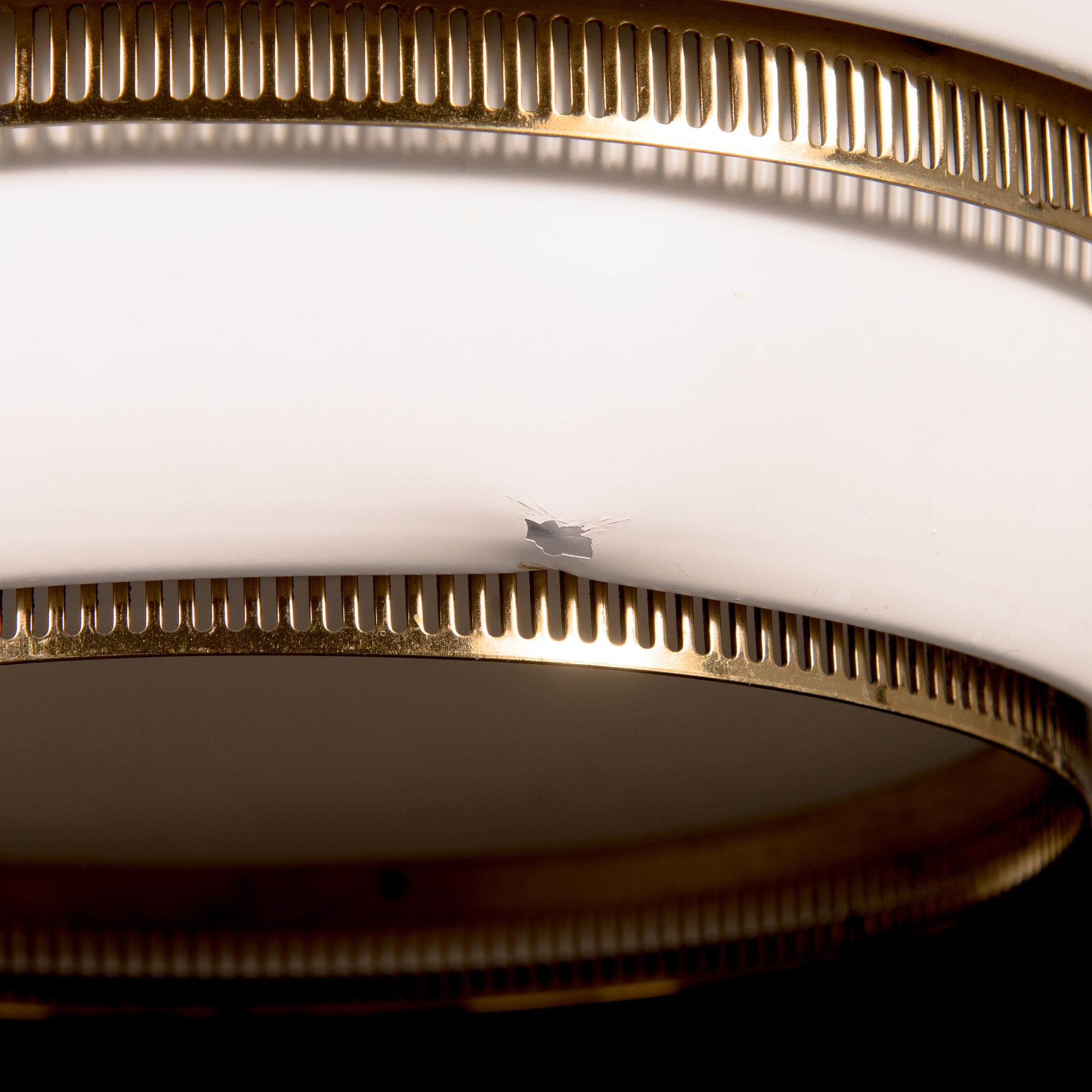 Alvar Aalto, taklampa, modell A332, "Bikupa", Valaistustyö.