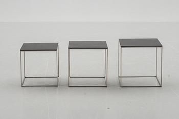 SATSBORD, tre delar, Poul Kjaerholm "PK-71".