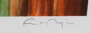 Ernst Billgren, "Äggvakt" – Ur portföljen "Vid vägens slut".