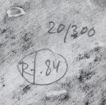 ROJ FRIBERG, litografi, sign, nr 20/300 o dat -84.