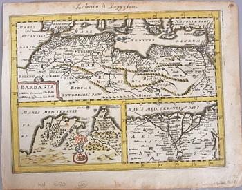 KARTA, Jansonius, 1679.