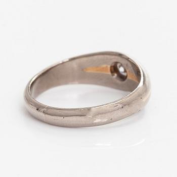 Ring, brilliant cut diamond, 14K white gold, Finland 1999.