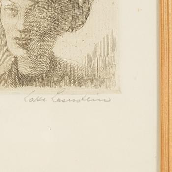 Lotte Laserstein, Lady in hat.