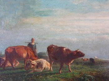 HENDRICK SAVRY. Olja på duk.