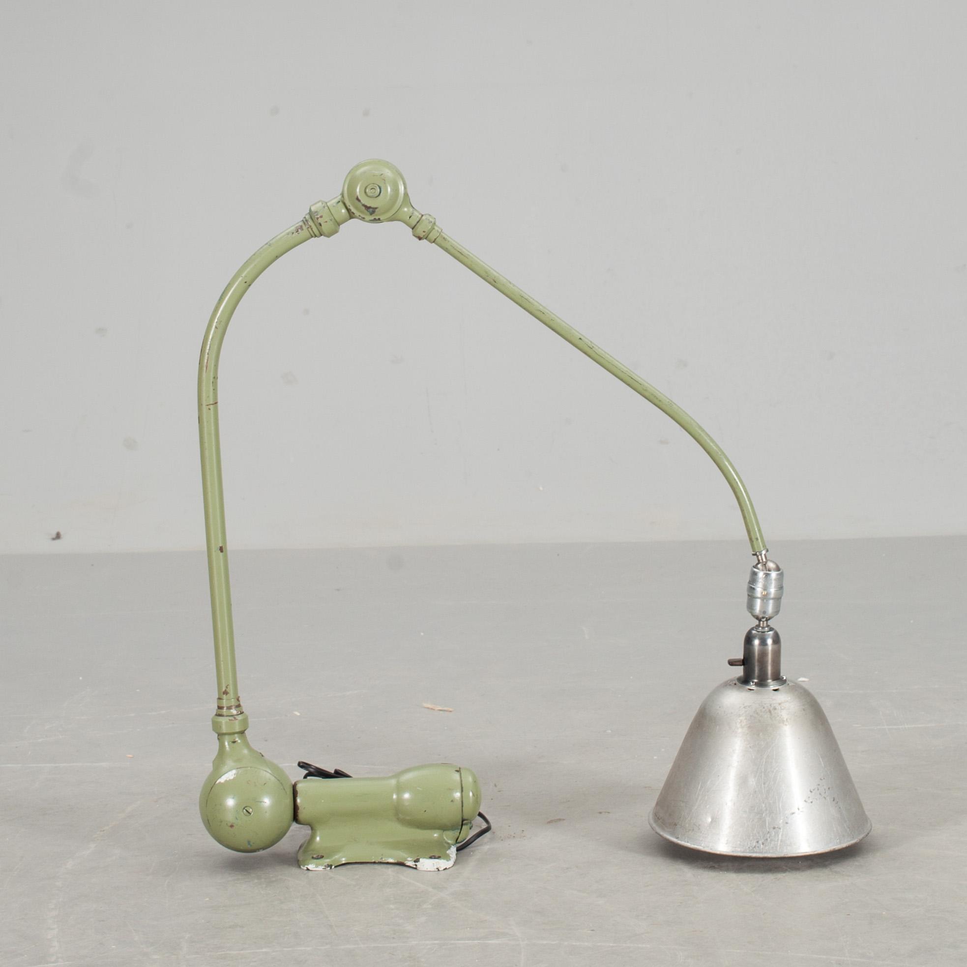 VÄGGLAMPA, "Triplex", modell MZ, Johan-Petter Johansson, ASEA, 1900-talets mitt.