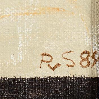 Philip von Schantz, olja på duk, signerad och daterad -84.