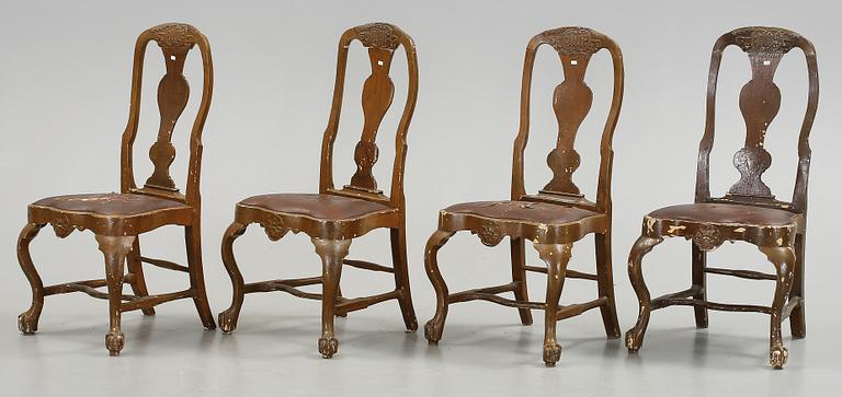 STOLAR, 4 st, rokoko, 1700-tal.