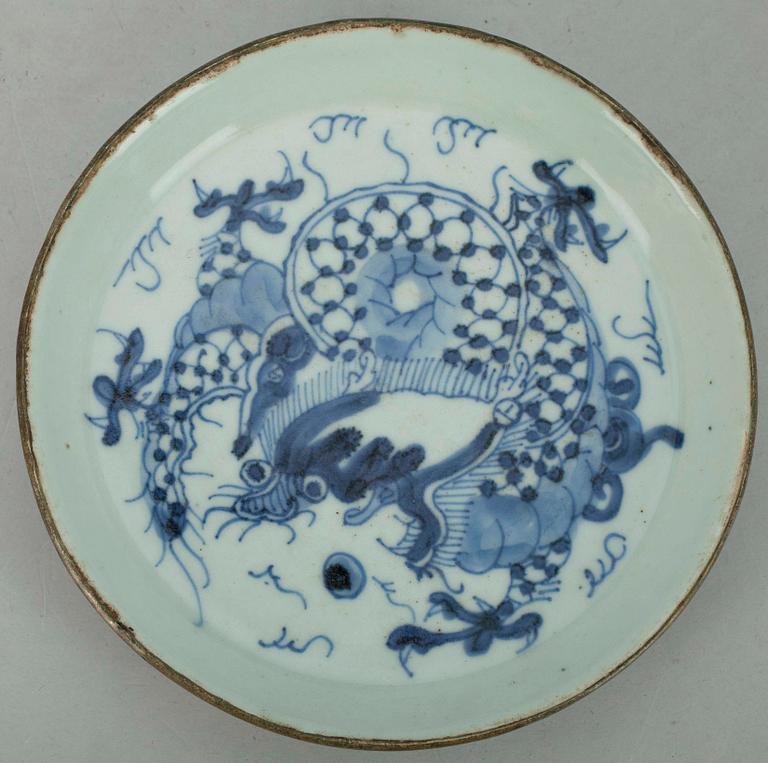 FAT, porslin, Kina, Mingdynastin, Transition (1619-1683).