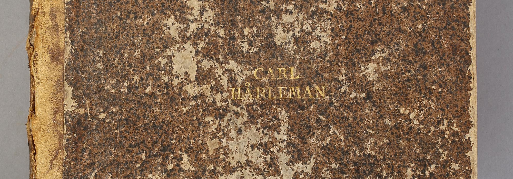 CARL HÅRLEMAN (1700-1753), 3 vol med personligt pärmexlibris, Publii Ovidii Nasonis Heroides.., I-III, Amsterdam 1727.