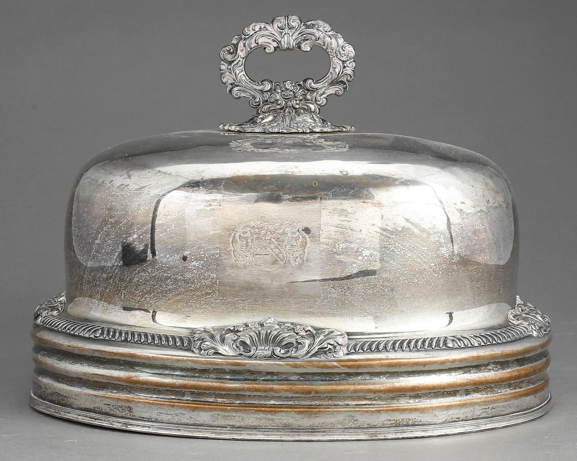 STEKHUV, nysilver, omkr år 1900.