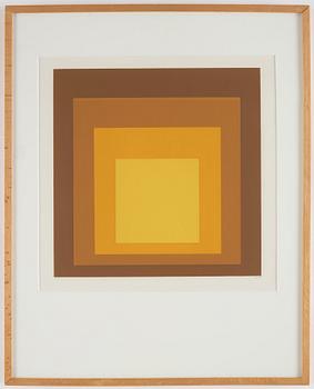 Josef Albers, Untitled, from: "Hommage auc carré".