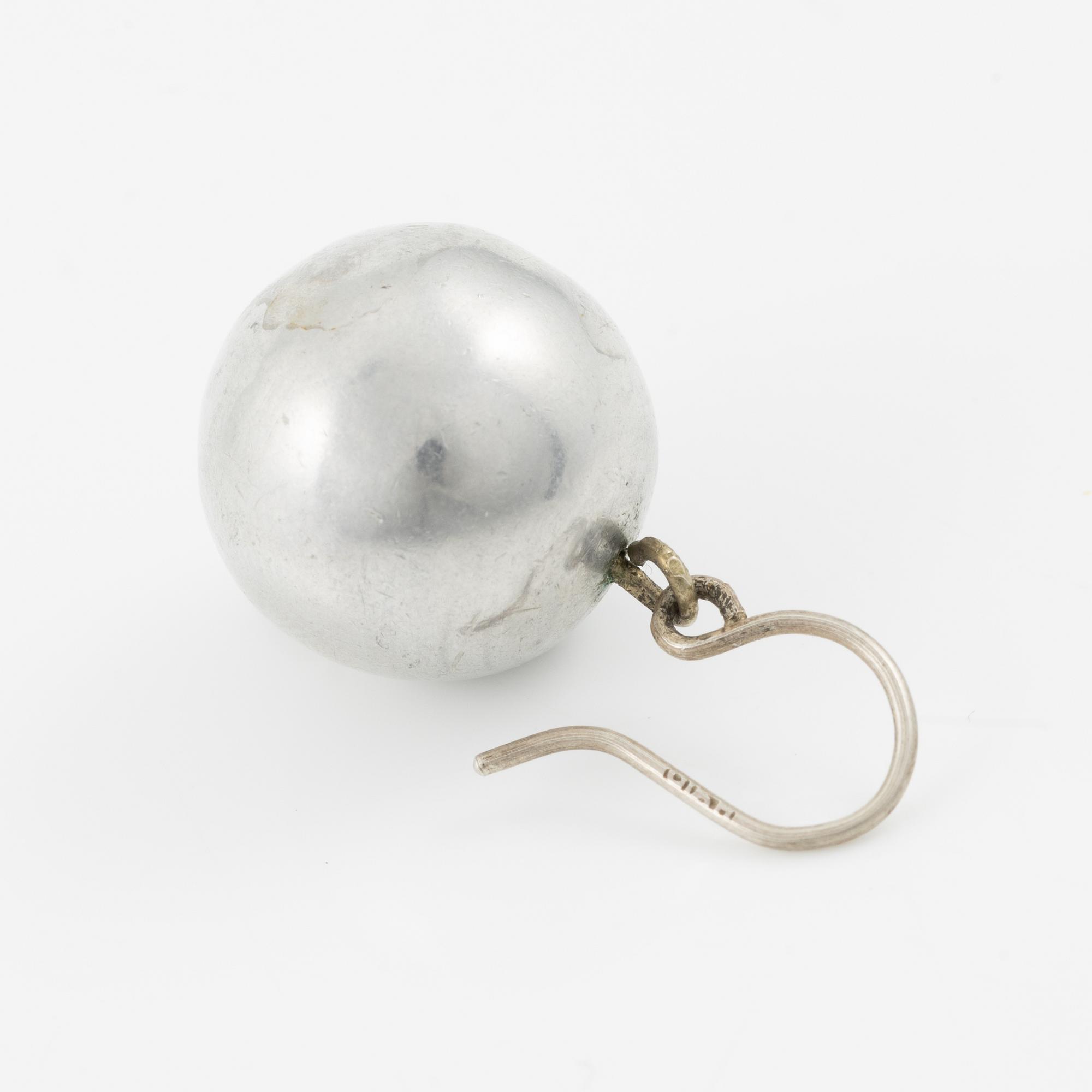 Stigbert, collar, neck ring, silver and rock crystal.