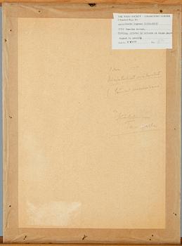 LOUIS LEGRAND, färgetsning, signerad.