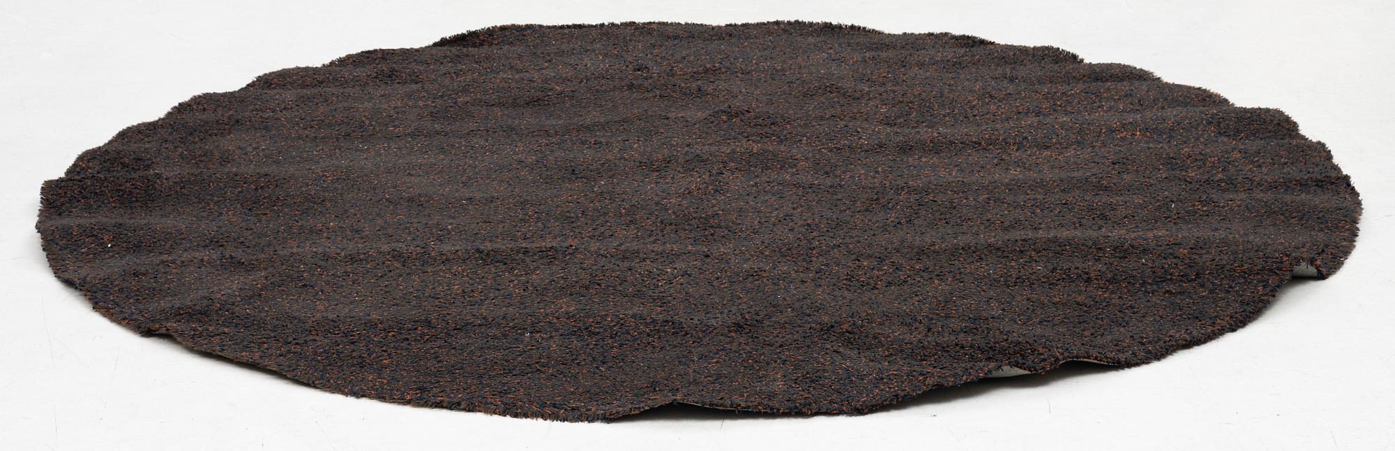 Gunilla Lagerhem Ullberg, matta, "Stubb Special", Kasthall, diameter 225 cm.