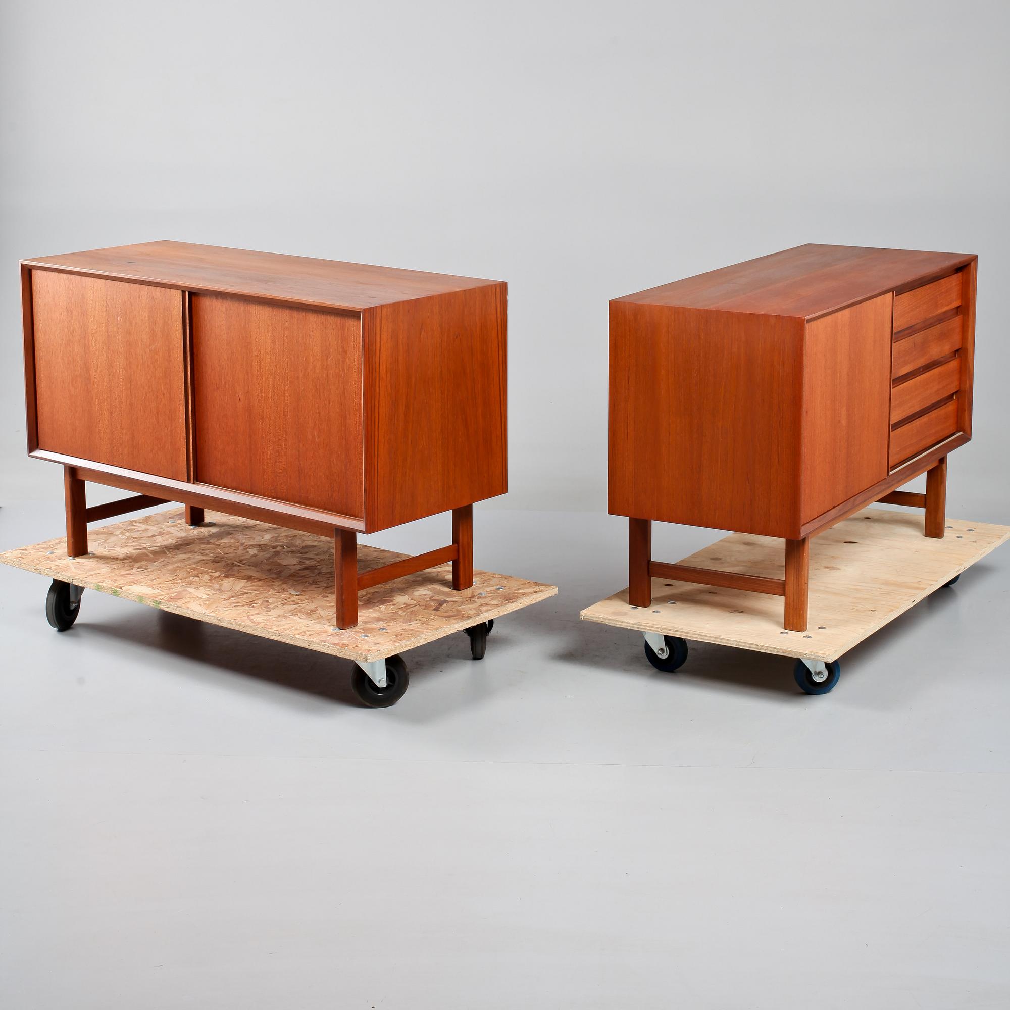 SIDEBOARD, 2 st, 1950/60-tal.