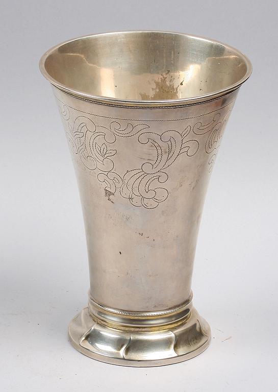 BÄGARE, silver, K. Andersson, Stockholm 1940.