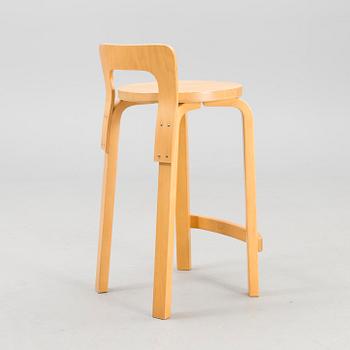 A 1980s "K 65" bar stool for Artek.