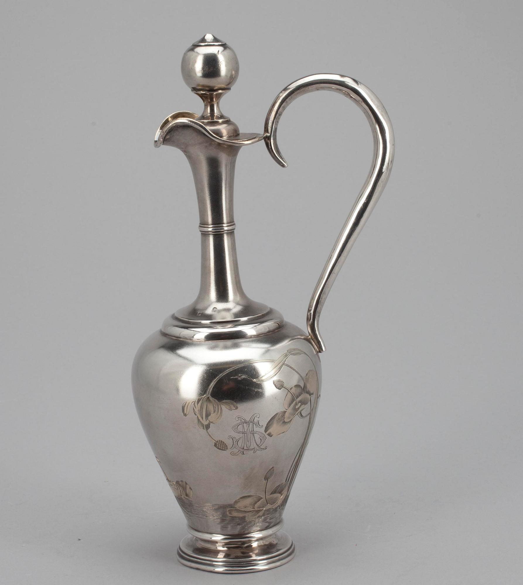 KANNA, silver, Ryssland 1896-1908. Vikt 338 g.