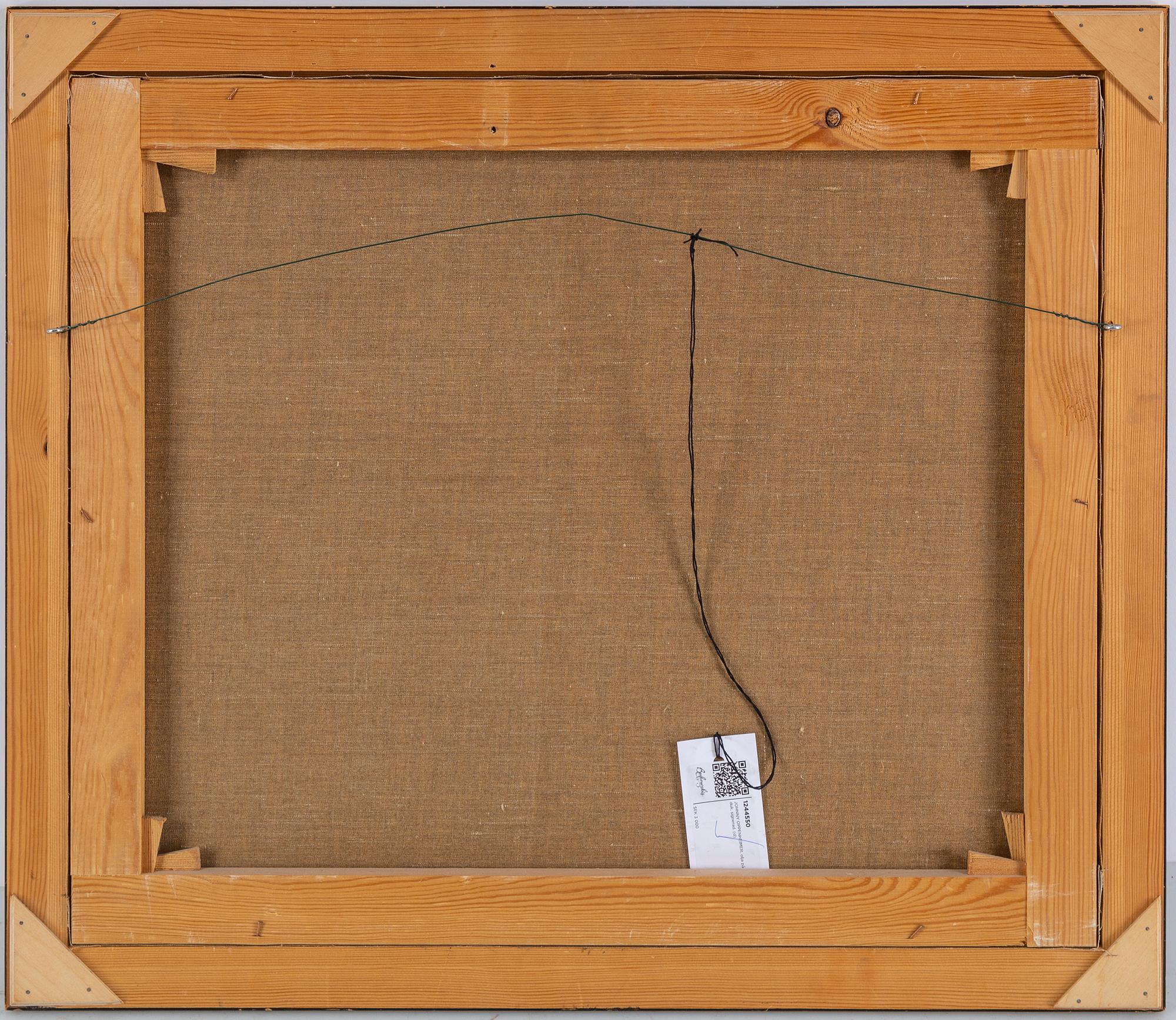 JOHNNY OPPENHEIMER, olja på duk, signerad och daterad -78.