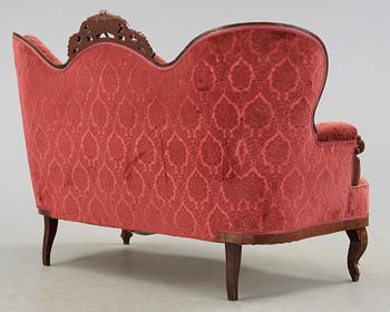 SOFFA, nyrokoko, 1800-talets andra hälft.