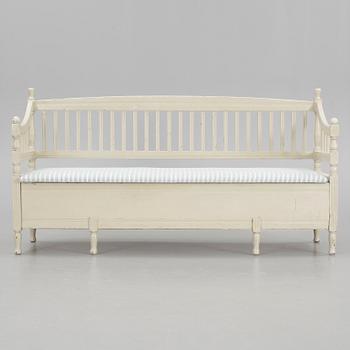 SOFFA, gustaviansk stil, 1800/1900.