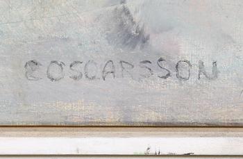 ELISABETH OSCARSSON, olja på duk. Sign.