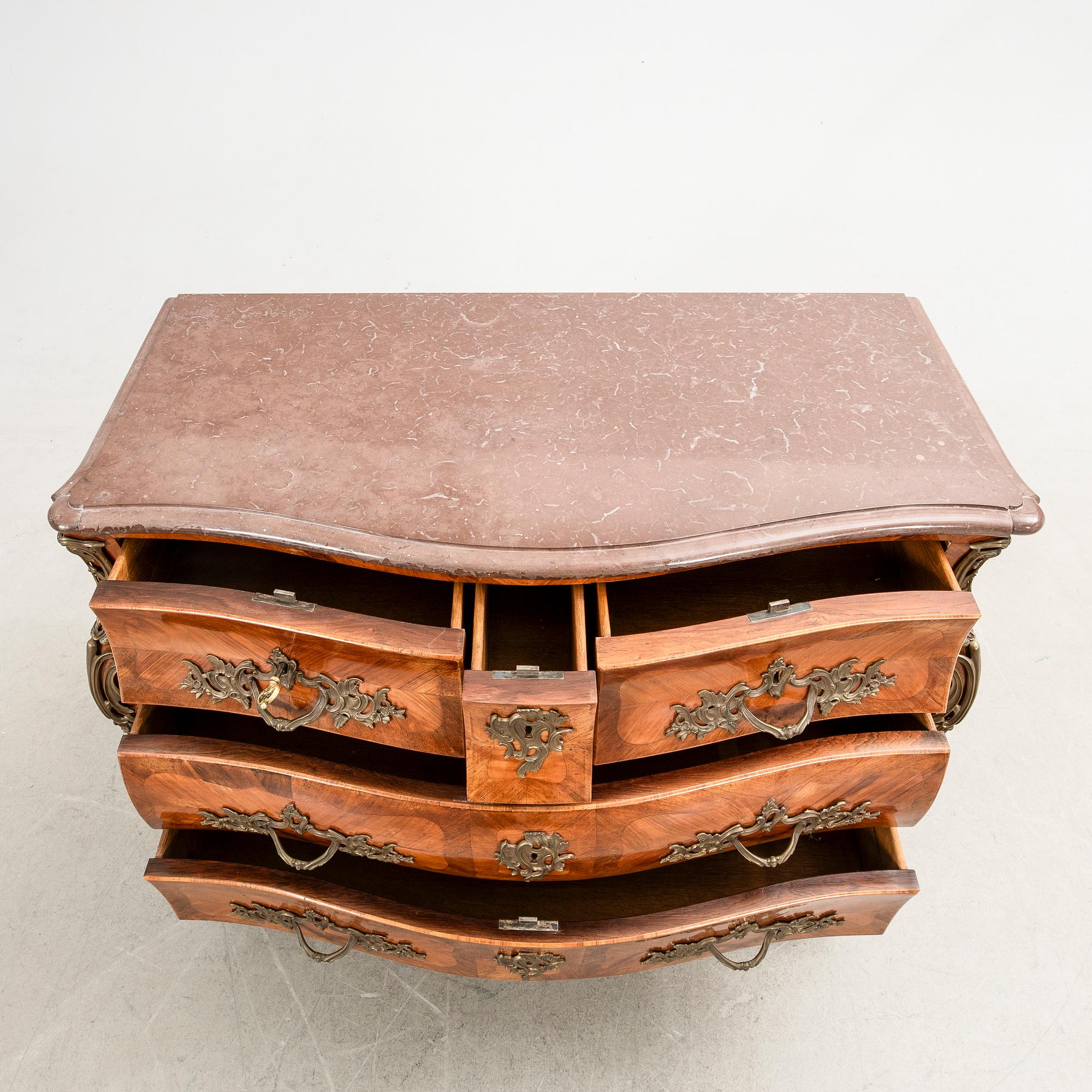 Bureau, Rococo style, first half of the 20th century.