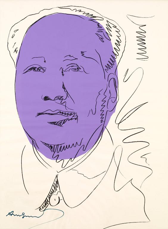 Andy Warhol, "Mao".