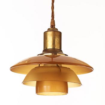 A Poul Henningsen 'PH-2/2' ceiling lamp, Louis Poulsen, Denmark probably 1930's.