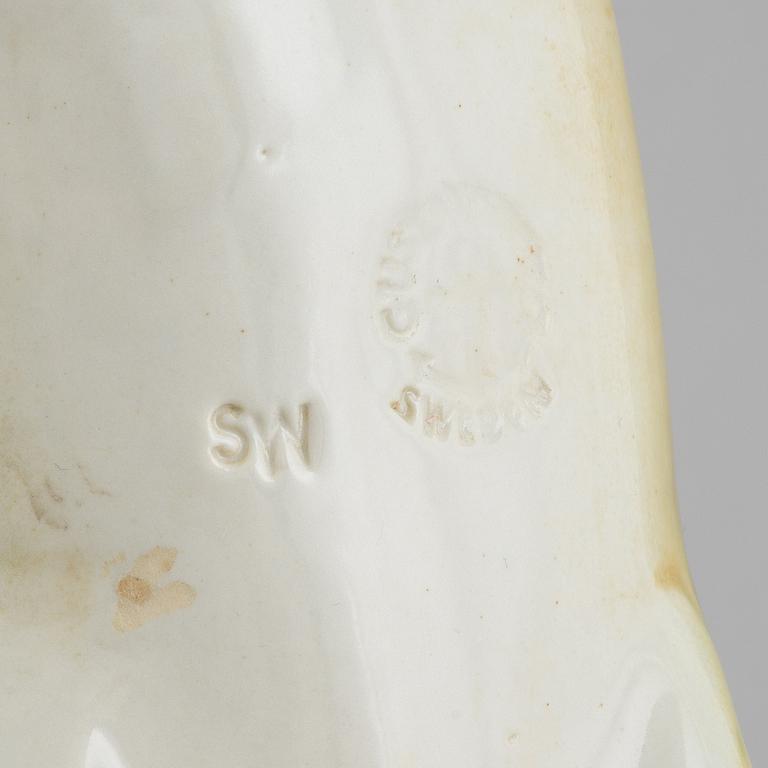 Sven Wejsfelt, a stoneware pike figurine/sculpture, Gustavsberg, Sweden.