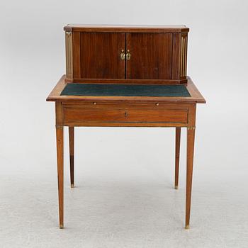 A Gustavian desk, Sweden, late 18th century.