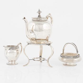 A four-piece silver tea service, Holland, first half of the 20th Century.