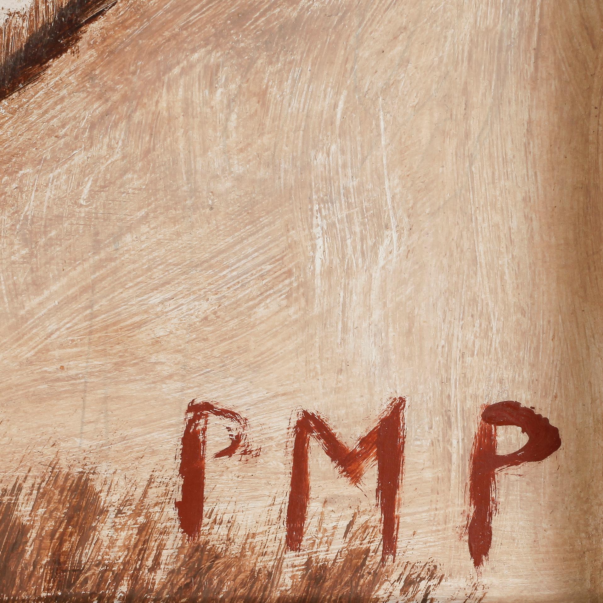 PRIMUS MORTIMER PETTERSSON, olja på duk, signerad PMP.