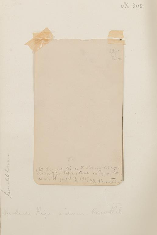 Janis Rozenthal, Nakenstudie.