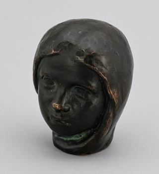 JOHANNES COLLIN, skulptur, brons, 1900-talets första hälft.