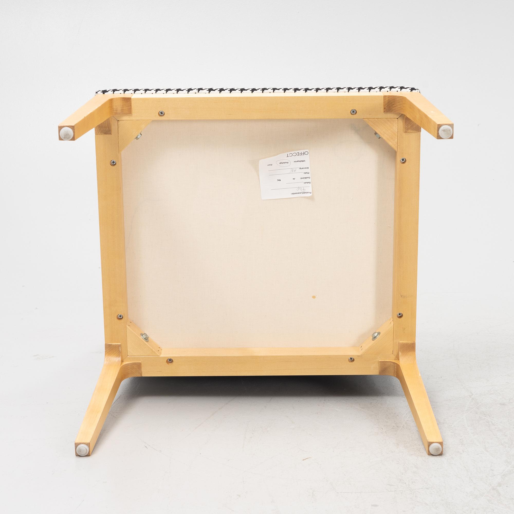 Claesson Koivisto Rune, a 'Pop' easy chair, prototype, Offecct.