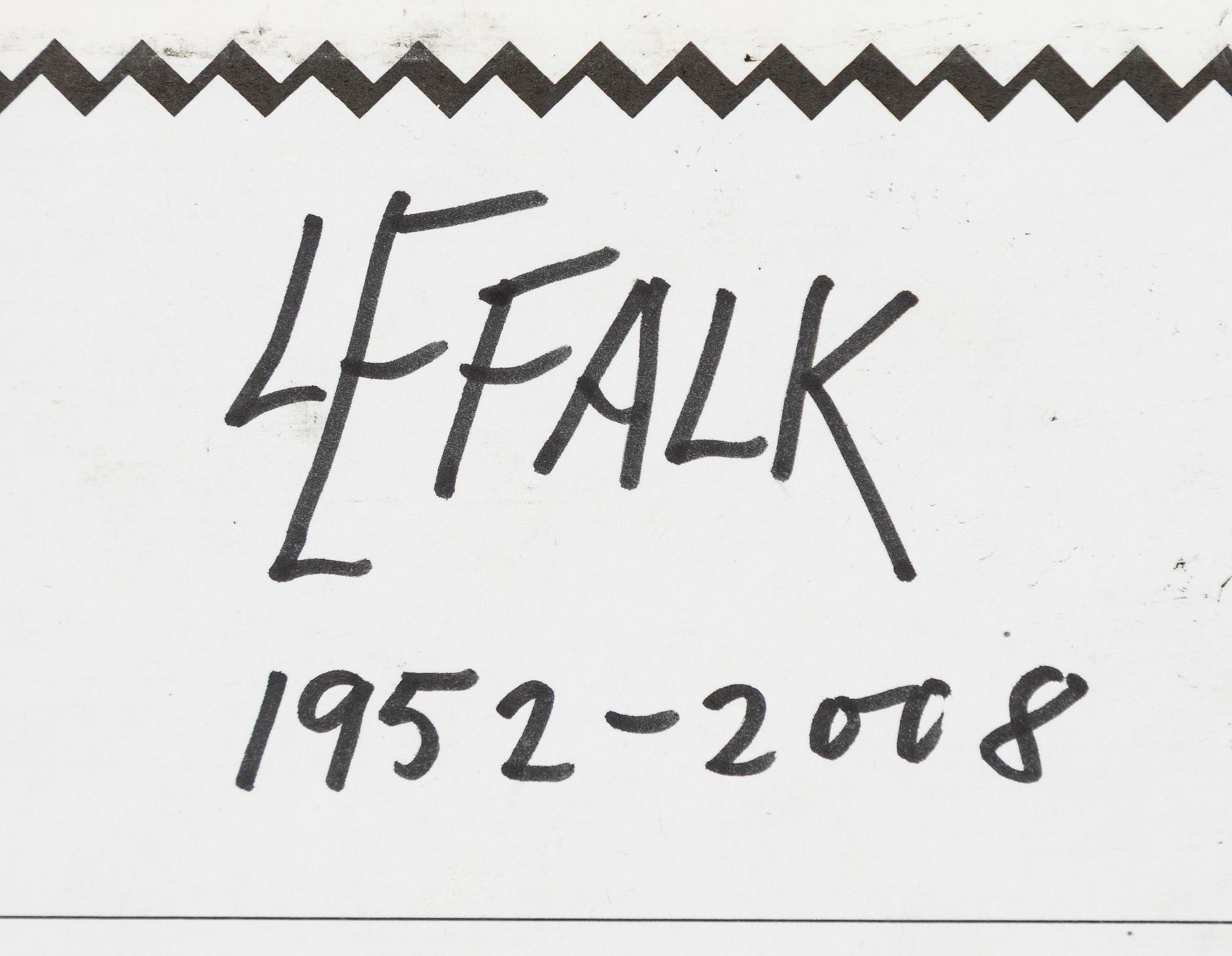 Lars Erik Falk, Svartvit komposition.