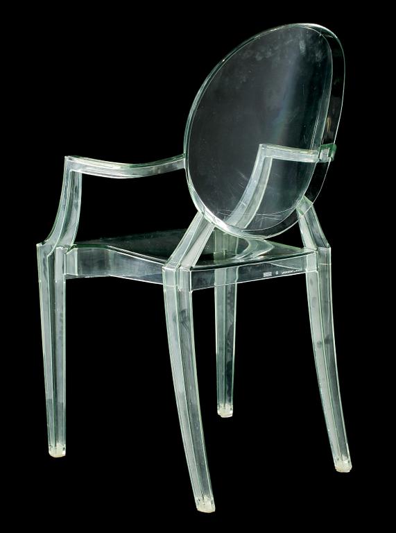 KARMSTOL, "Louis Ghost", Philippe Starck, Kartell, 2000-tal.