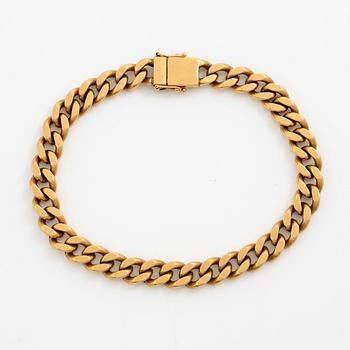 Bracelet, 18K gold, Balestra Italy.