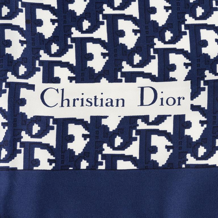 Christian Dior, bag and scarf.